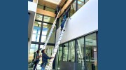 Blue Truck Window Cleaning