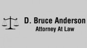 D. Bruce Anderson Attorney At Law