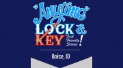 Anytime Lock & Key