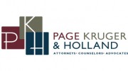 Page Kruger & Holland PA