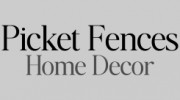 Picket Fences Silk Floral Design