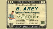 B Arey Appliance Service