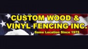 Custom Wood & Vinyl Fencing